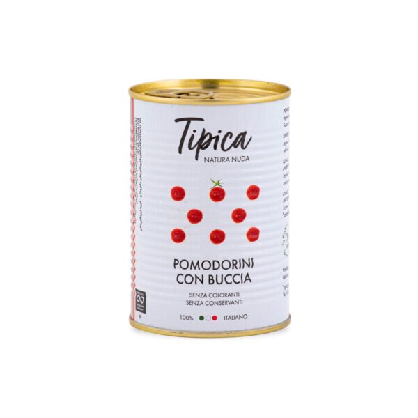 POMODORINI CON BUCCIA 400GR (24 LATTINE)