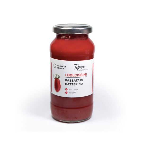 PASSATA DI DATTERINO ROSSO 370GR (12 BOTTIGLIE)